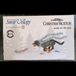 DEPT 56 SNOTS ON THE RUN NATIONAL LAMPOON CHRISTMAS VACATION 6005470 SNOW VIL